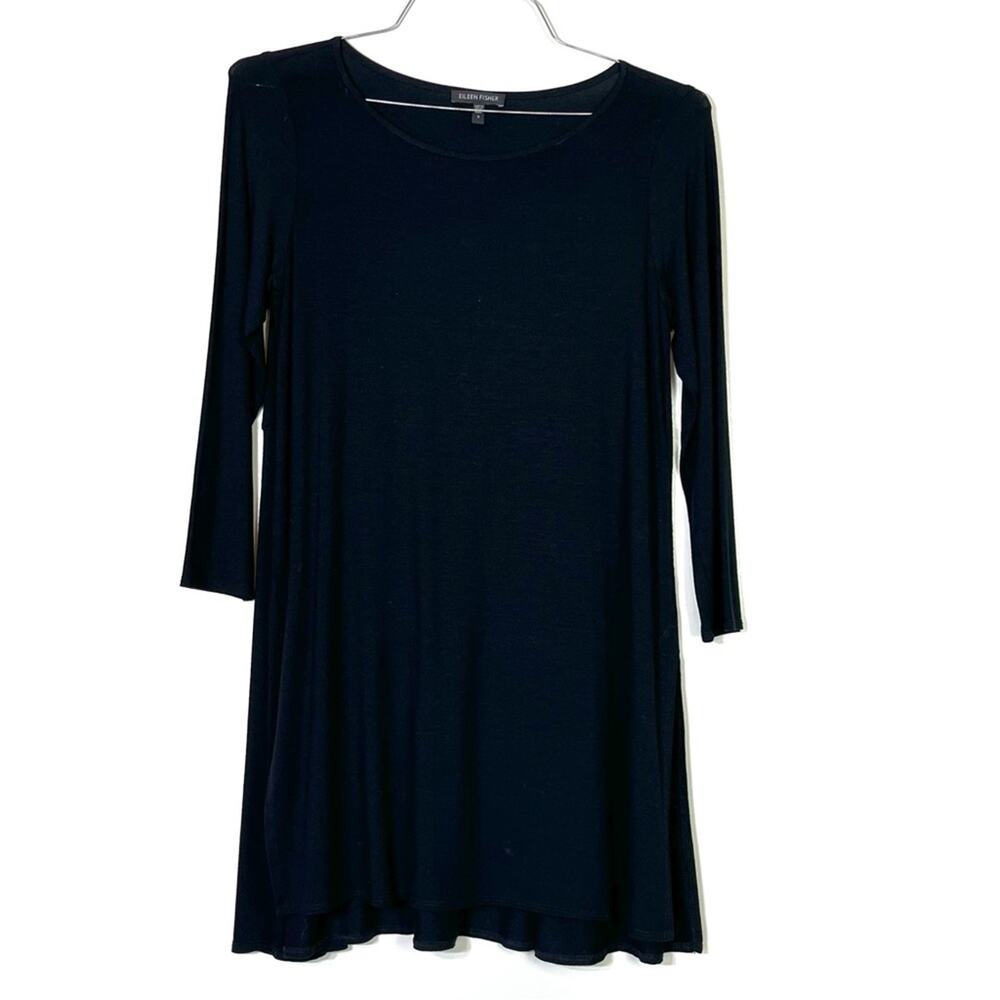 Eileen Fisher Women’s Viscose Shift Dress Size Small EUC